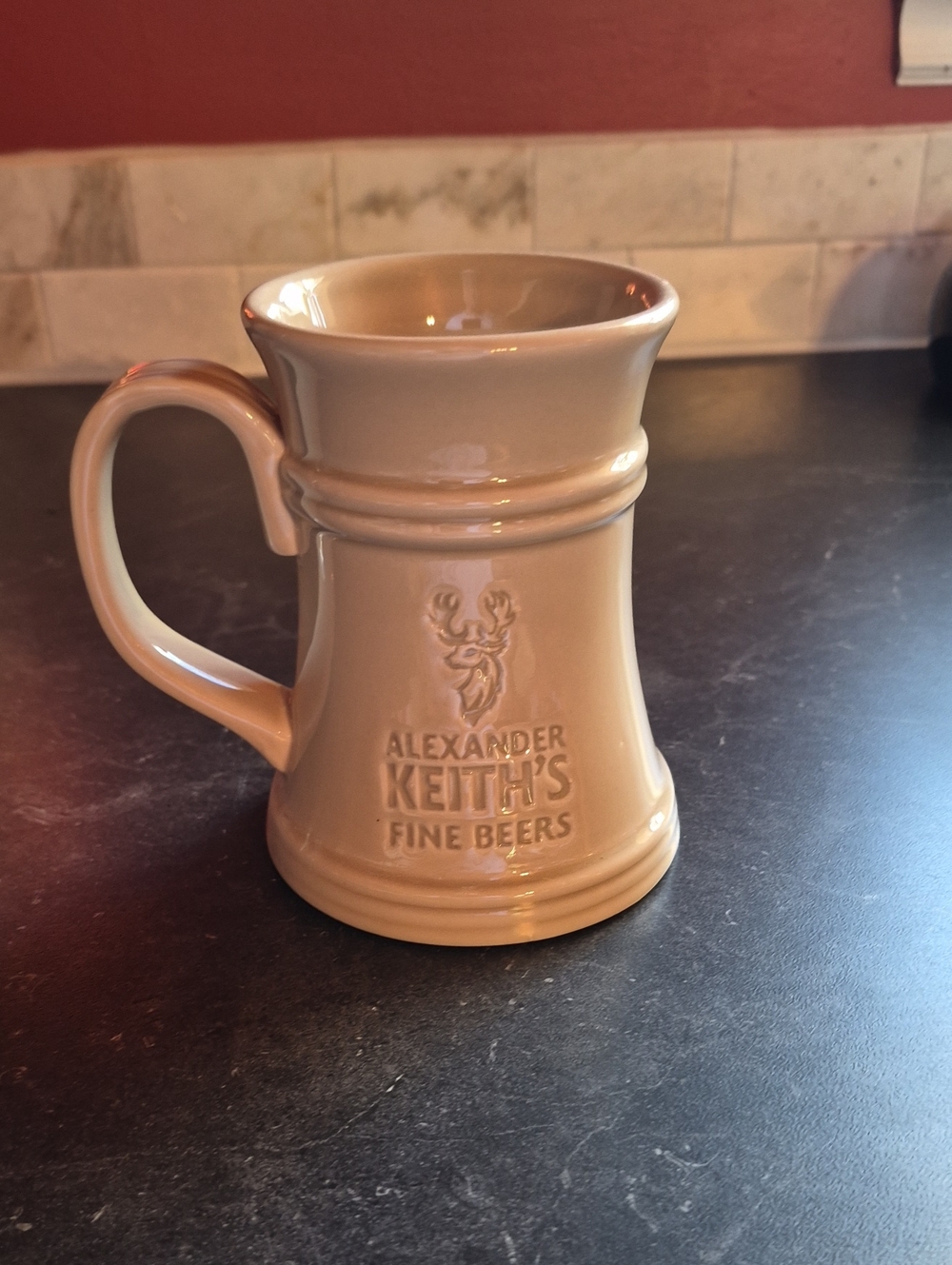 Vintage Alexander Keiths Beer Stein Ceramic Mug